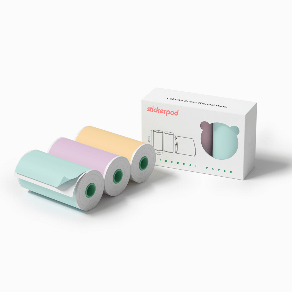 3x Color Sticker Rolls™